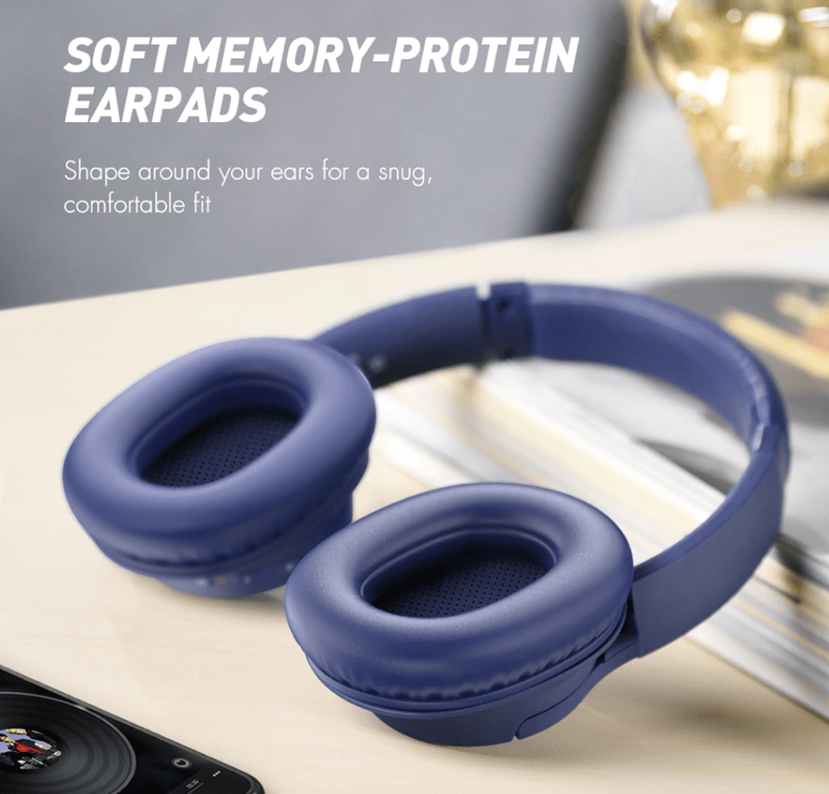 Fones de ouvido Bluetooth Mpow H7 - Design