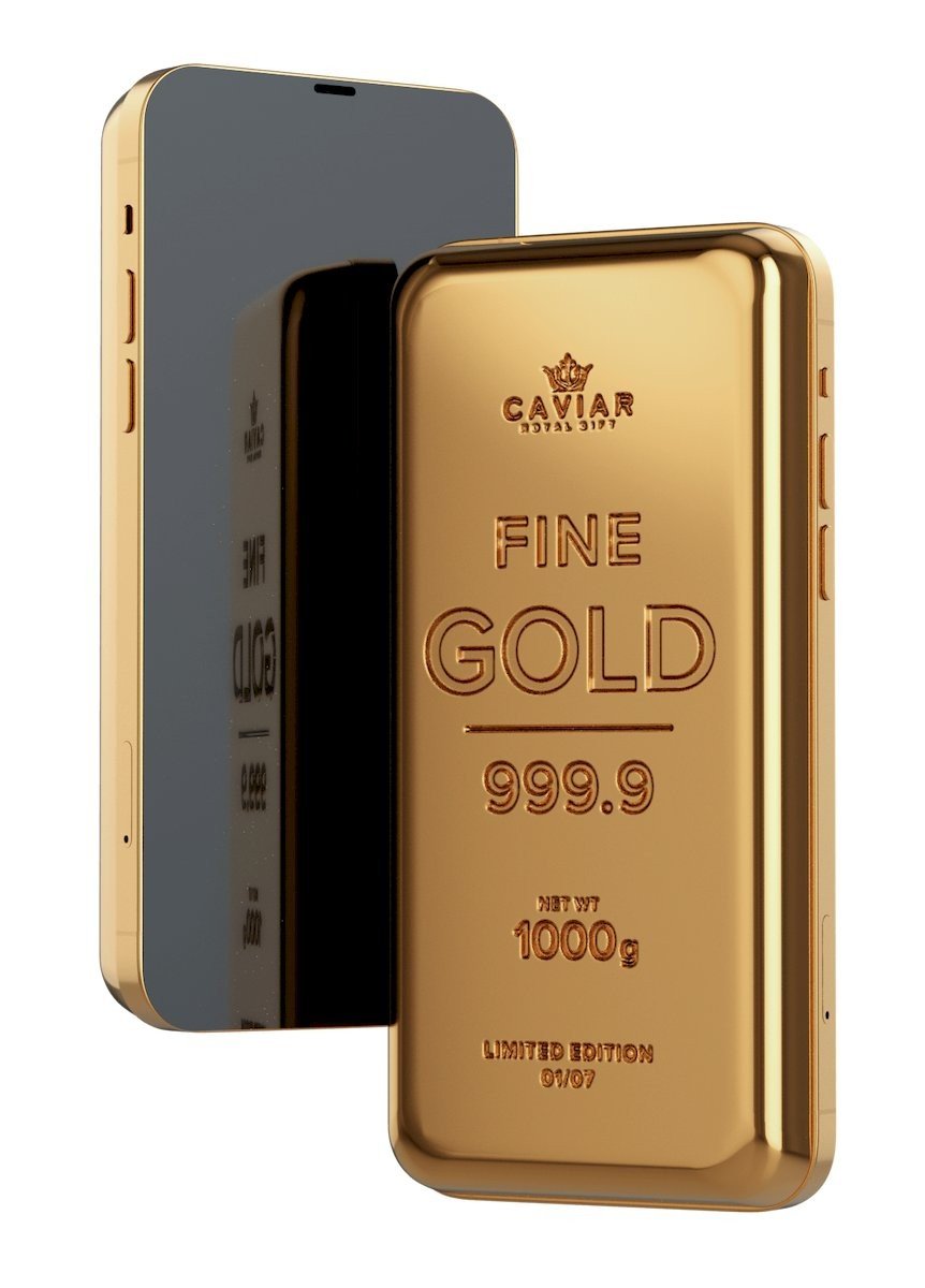 Apple iPhone 12 Pro Pure Gold by Caviar