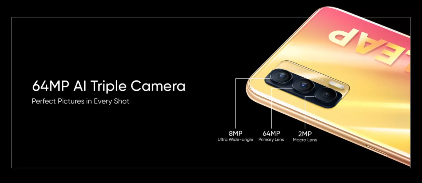Kamere Realme X7 5G