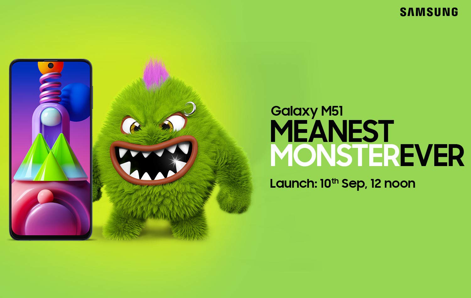 Запуск Samsung Galaxy M51 10 сентября в Индии
