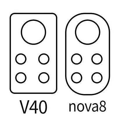 Honor V40 an Nova 8 Serie Kamera Design