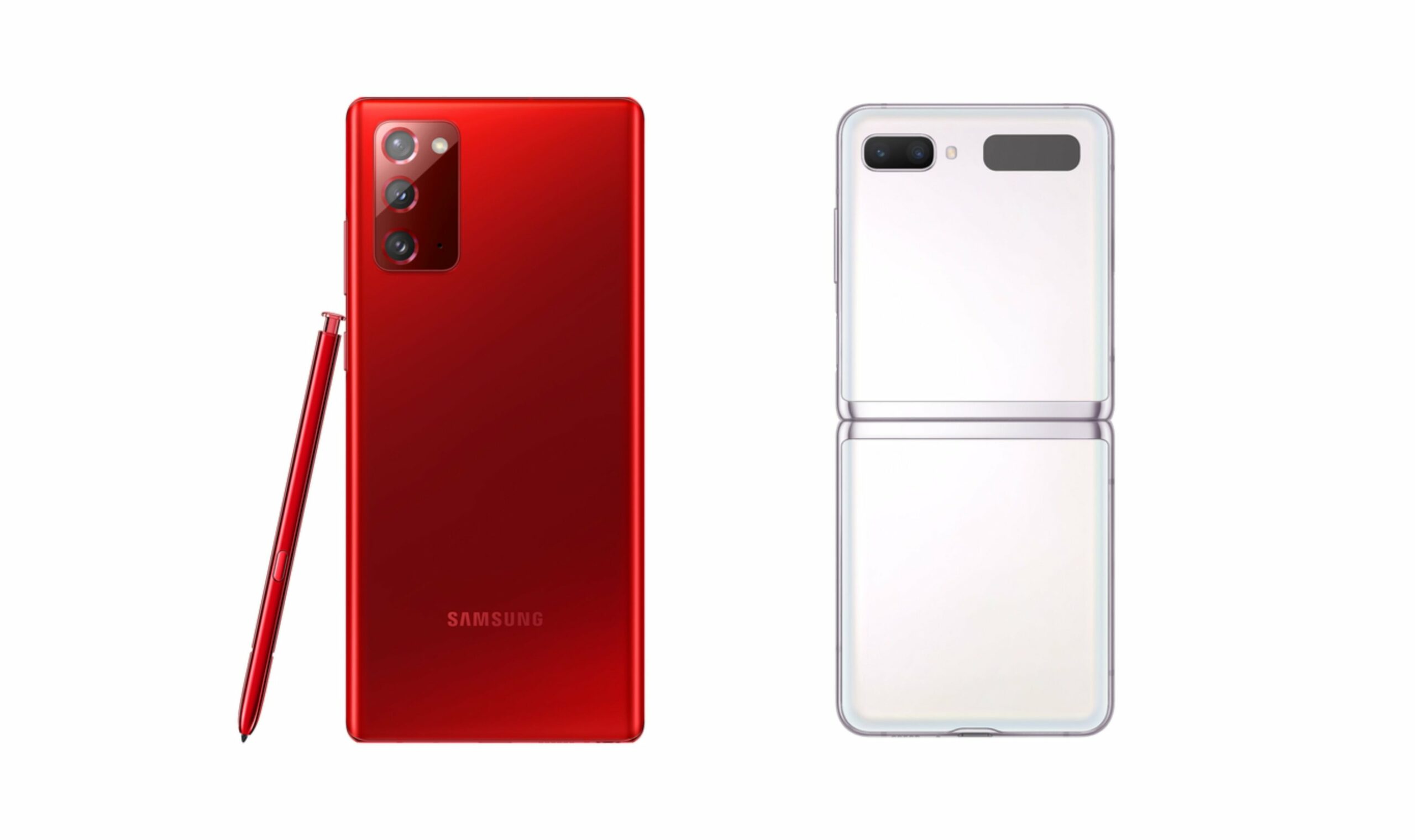 Galaxy Note 20 Mystic Red Galaxy Z tụgharịa 5G Mystic White