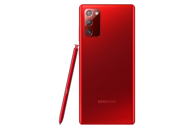 Galaxy Note 20 Mystic Red 01