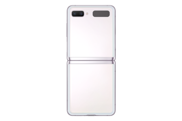 Galaxy Z Flip 5G Mystic White 01
