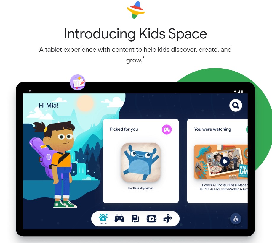„Google Kids Space“