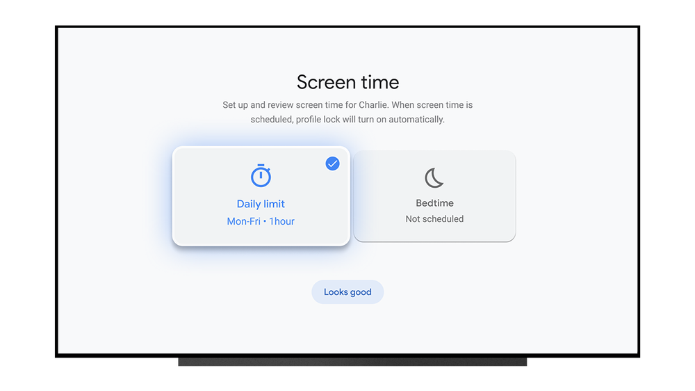 Chromecast with Google TV Screen Time