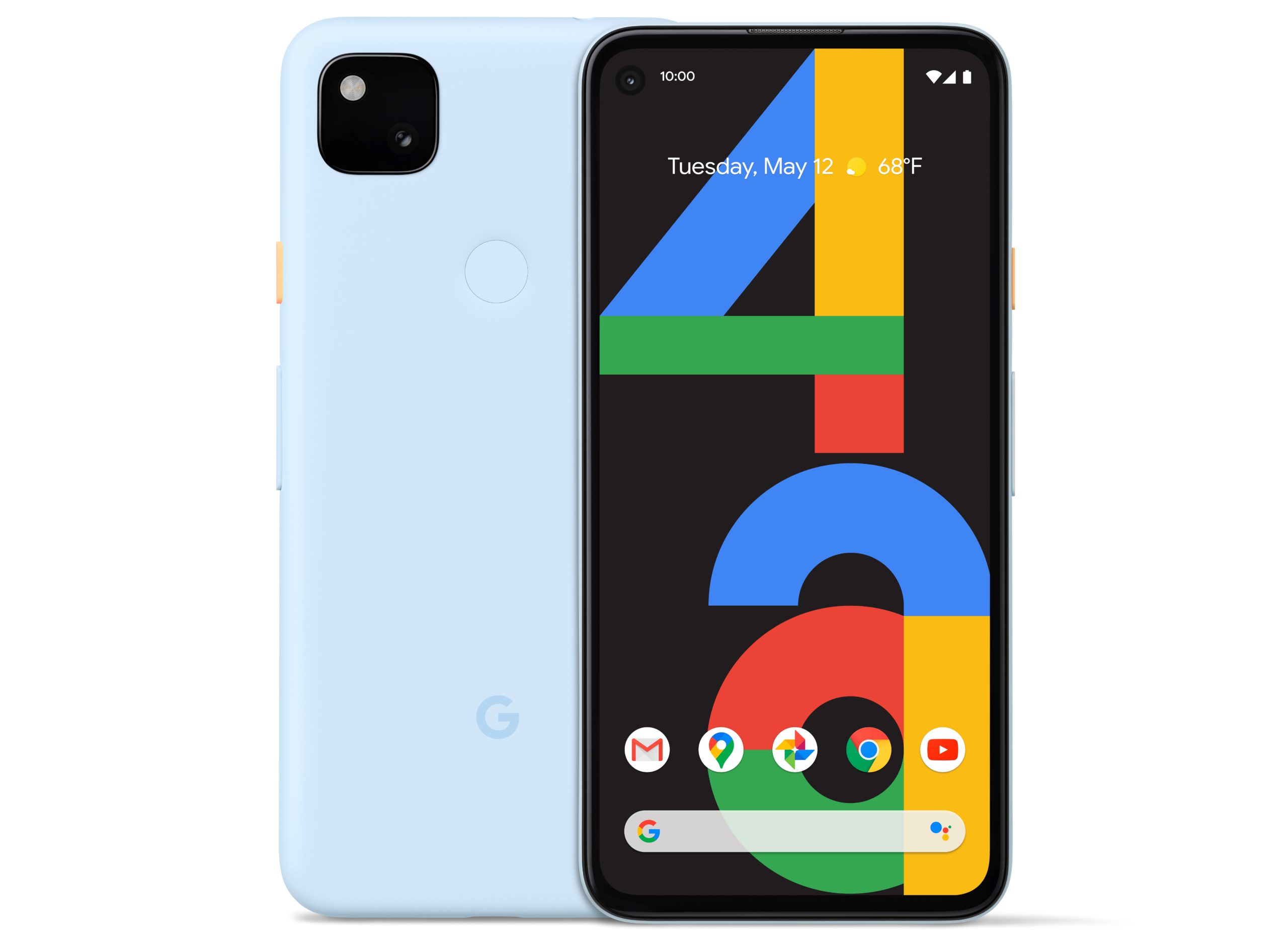 Google Pixel 4a à peine bleu 01