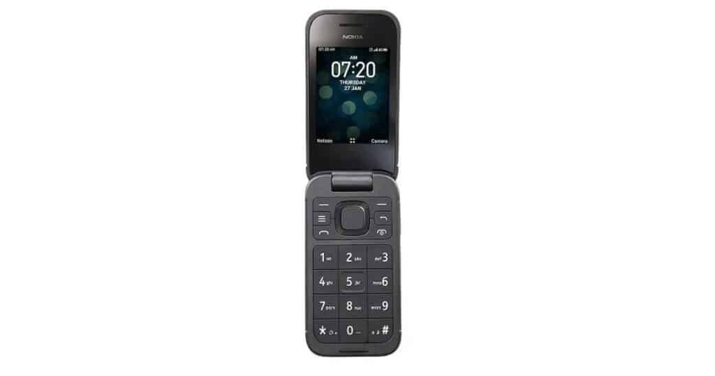 លេចធ្លាយការរចនារូបរាងរបស់ Nokia 2760 Flip 4G