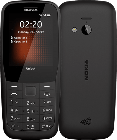 Nokia 220 4G Black