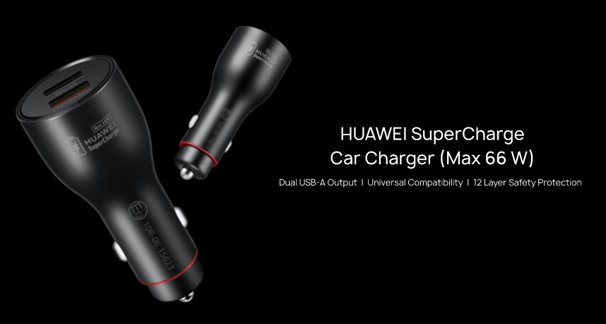 Автомобильное зарядное устройство Huawei SuperCharge