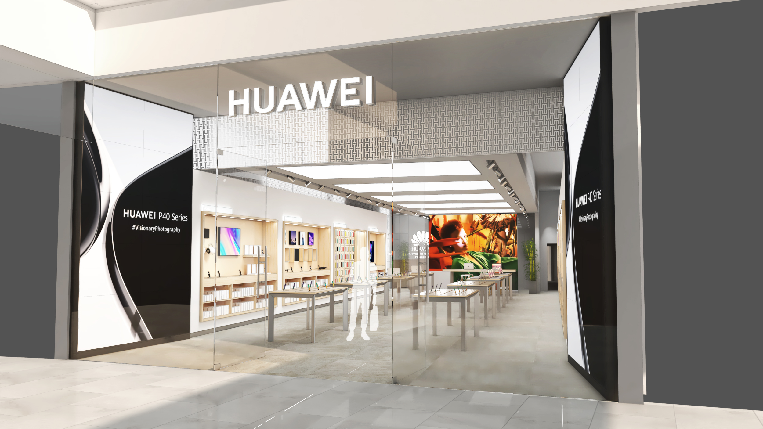 Huawei opens its first store in the UK