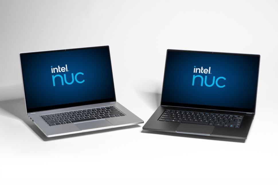 Sada notebooků Intel NUC M15