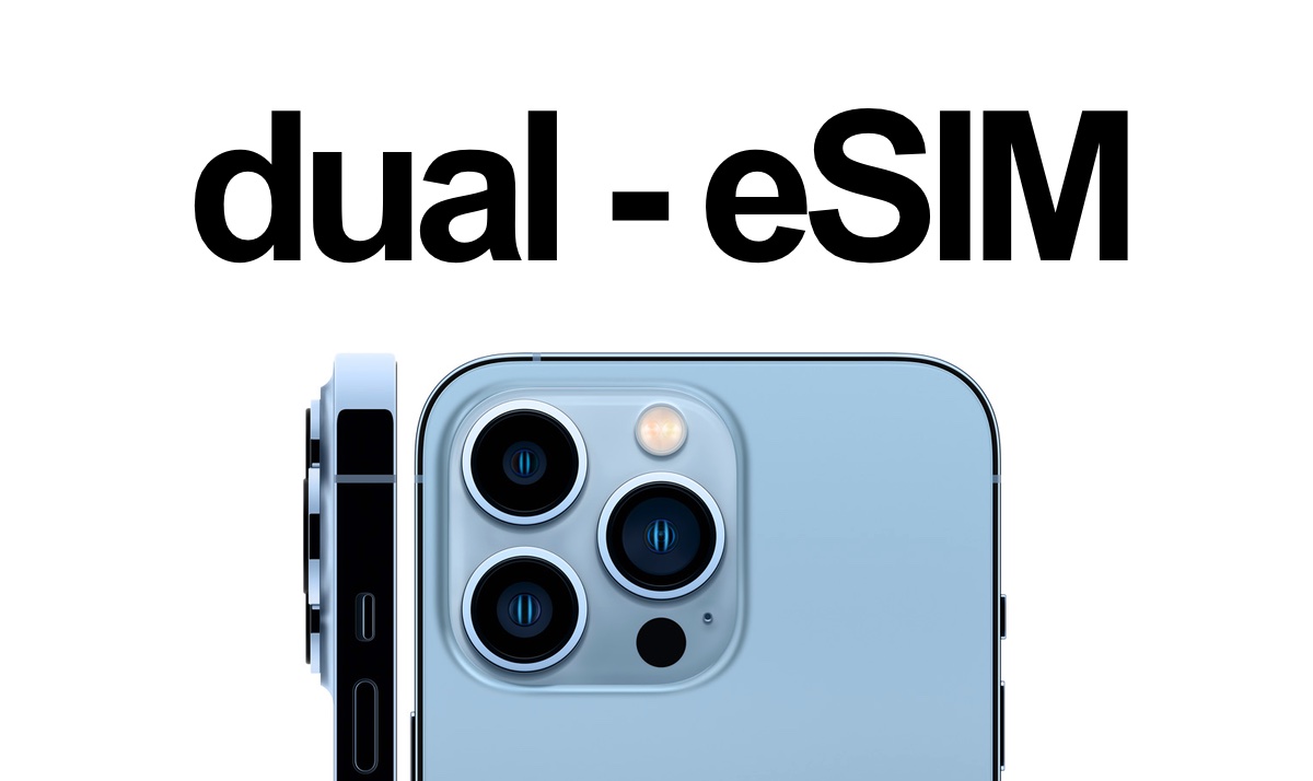 iPhone 13 and iPhone 13 Pro Feature Dual-eSIM Support