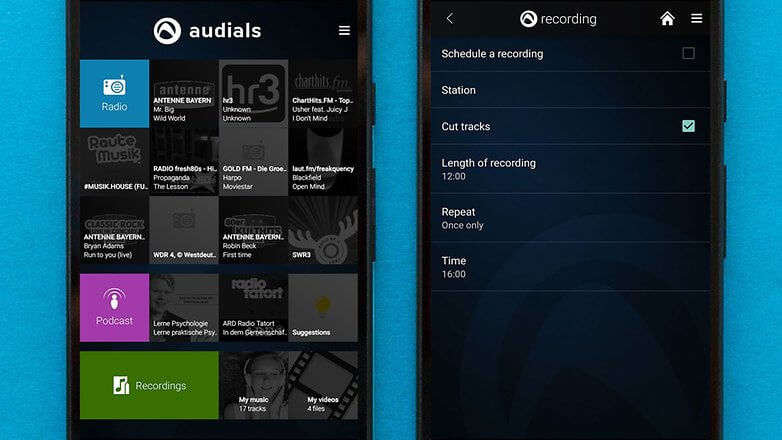 best free android music apps audials