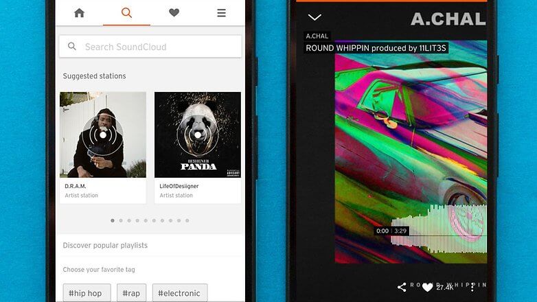 best free android music apps soundcloud