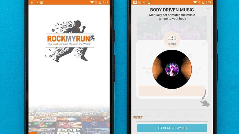 best free android music apps rockmyrun