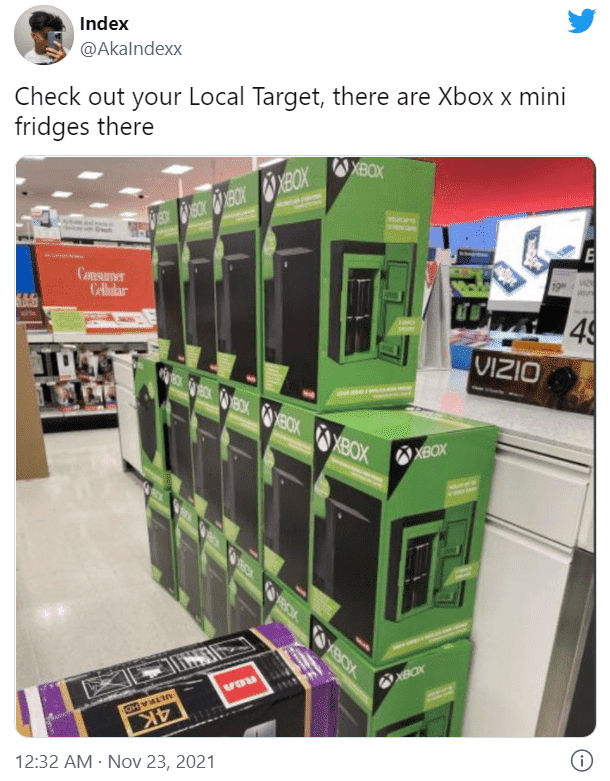 Obere refrigerator Xbox Series X