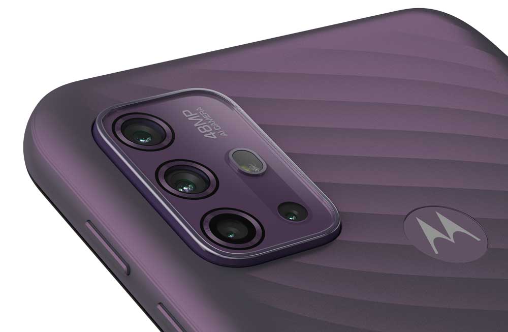 Motorola Moto G10 Aurora Grey Camera presenterad