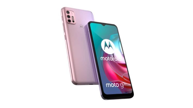 Itinatampok ang Motorola Moto G30 Pastel Sky 02