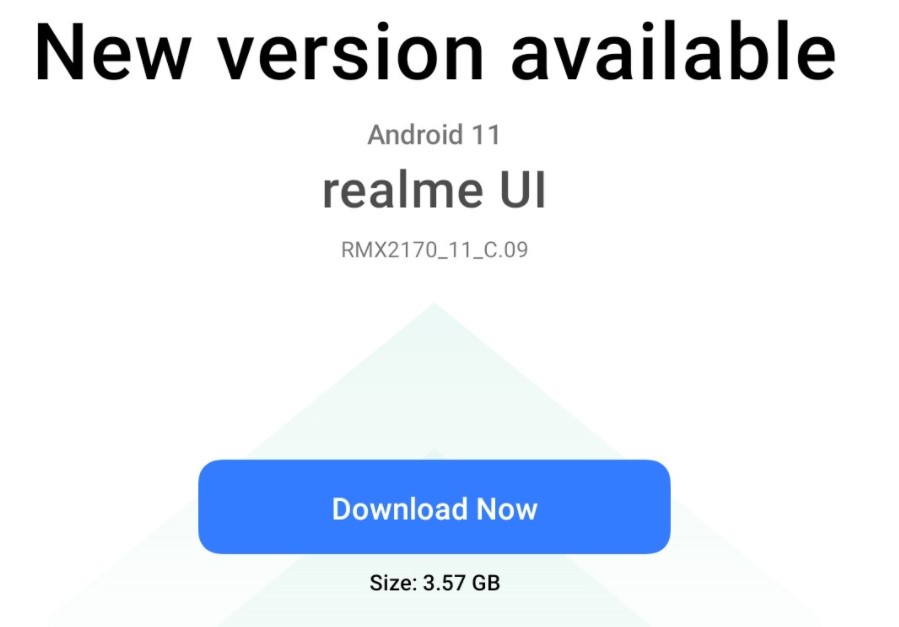 Mae diweddariad Realme 7 Pro i Android 11 yn dechrau cael ei gyflwyno