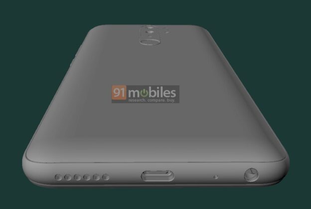 Nokia 4.3 3D CAD Render 03