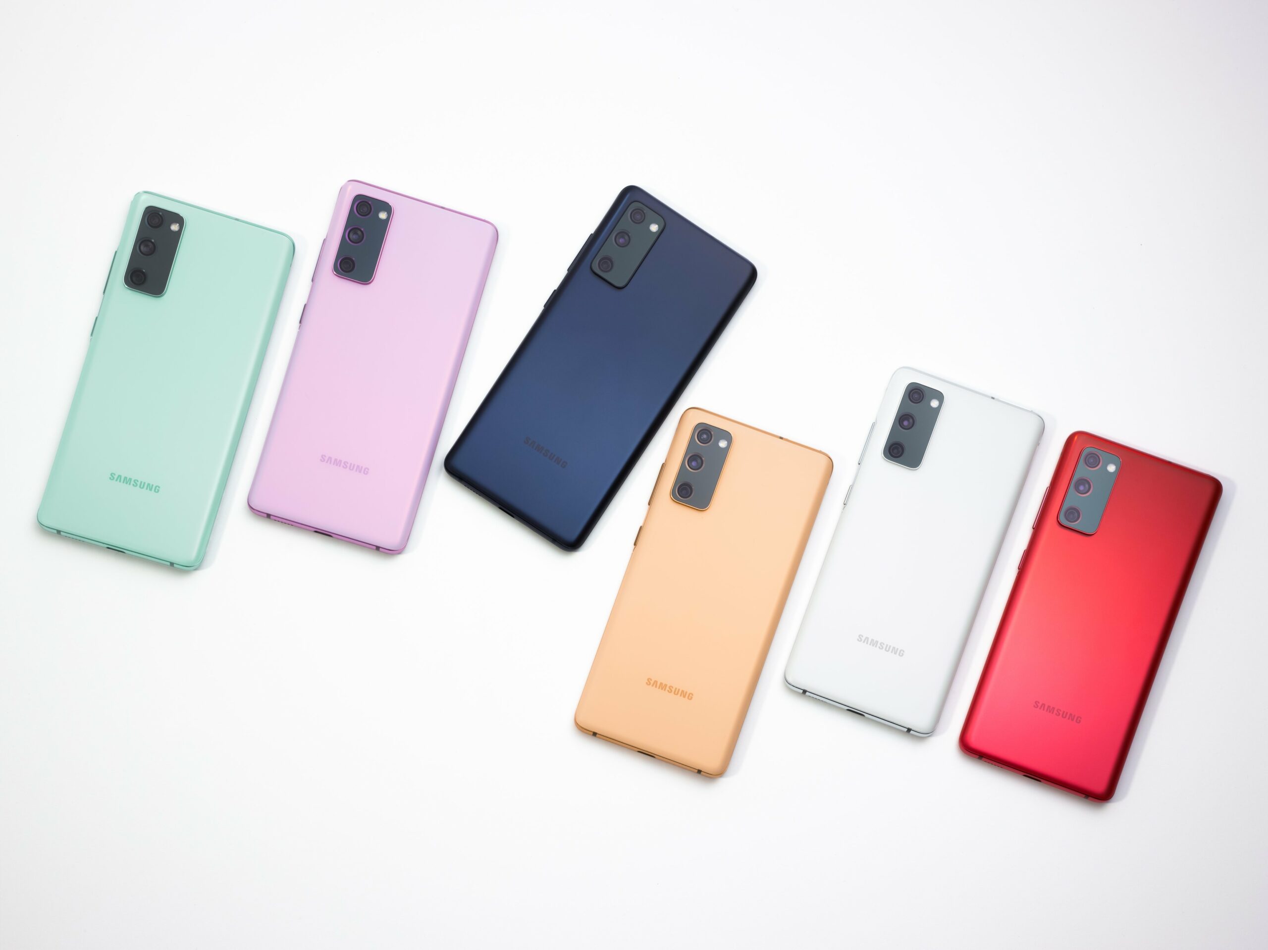 Samsung Galaxy S20 FE Visas piedāvātās krāsas