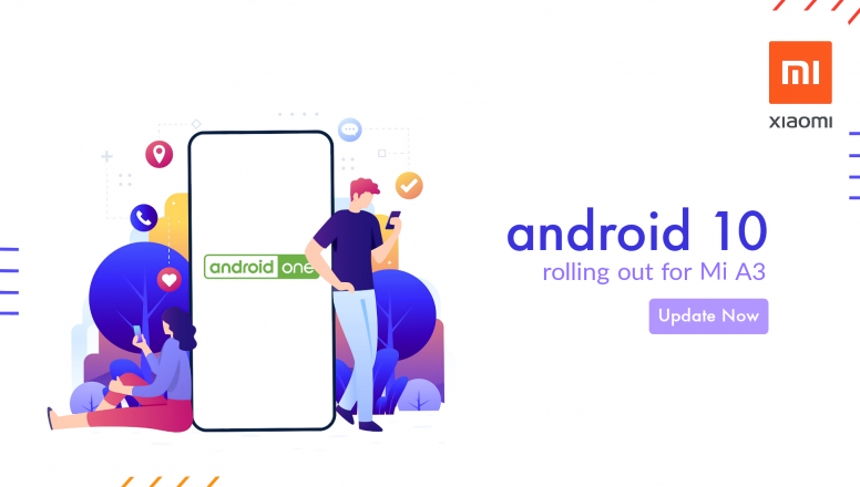 Nchafatso ea Mi A3 Android 10 Europe