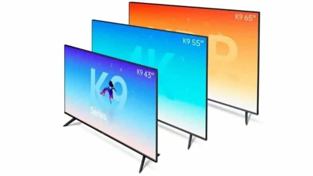 Oppo K9 akatevedzana smart TVs