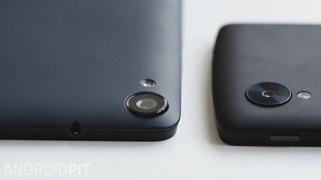 Nexus 9 og nexus 5 2014 ANDROIDPIT-kameraer på nært hold