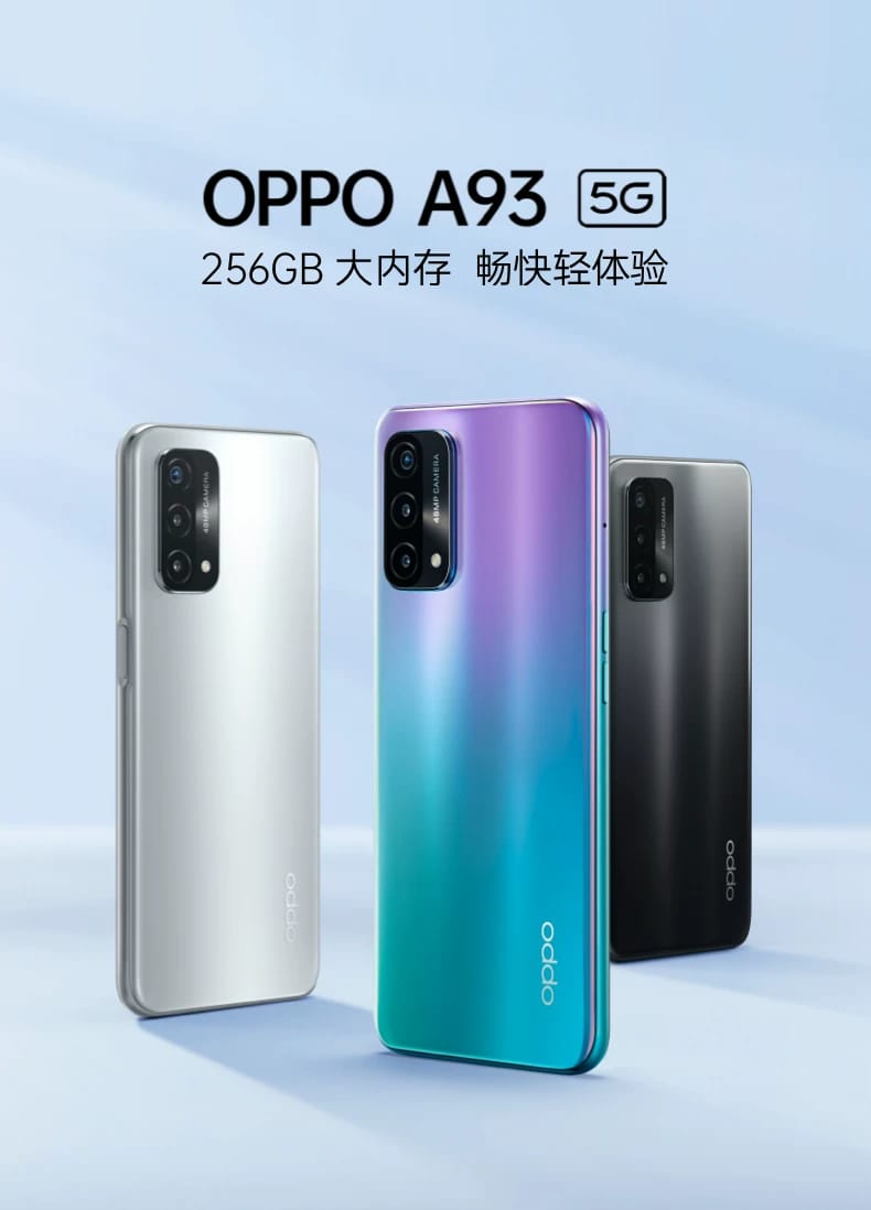 OPPO A93 5G poster