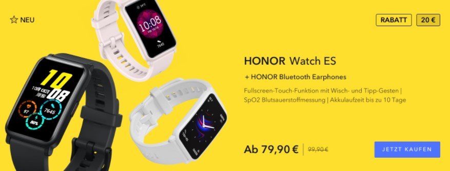 Honor Watch ES Saksa