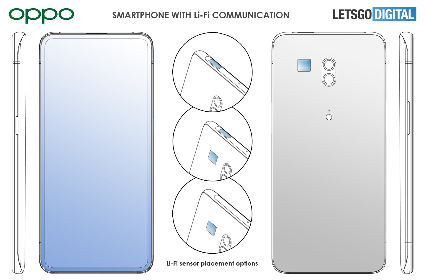 OPPO Smartphone with Li-Fi Technology Patent