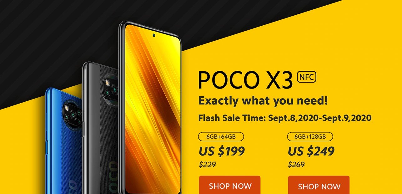 POCO X3 विक्री