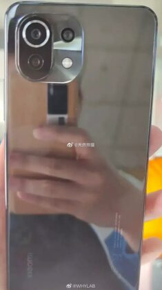 Živé zábery Xiaomi Mi 11 Lite 2