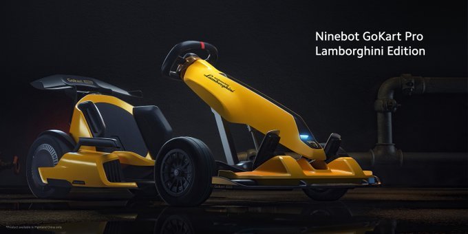 Edição Ninebot GoKart Pro Lamborghini