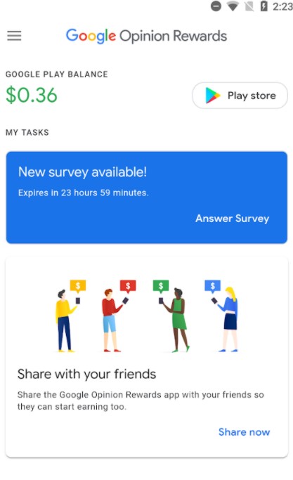 Google Opinió Rewards