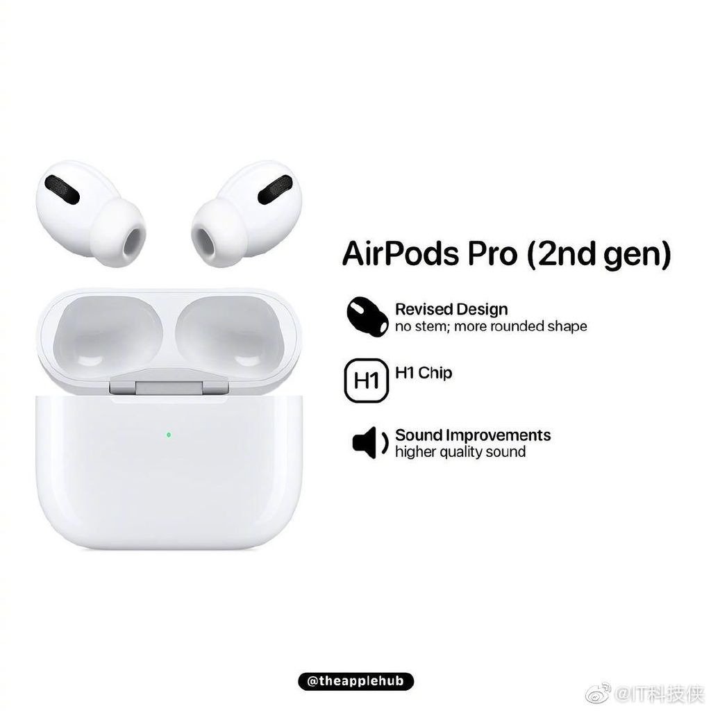 Vazamento de Apple AirPods Pro 2