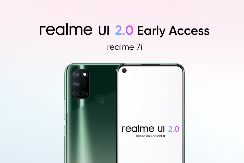 realme 7i realme UI 2.0 Android 11 Early Access Programm