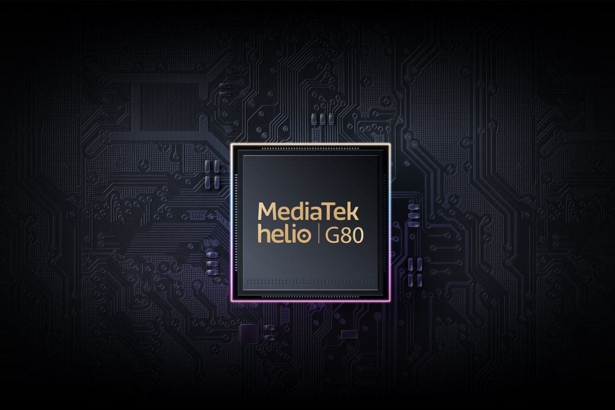 Chipset de gama media MediaTek Helio G80