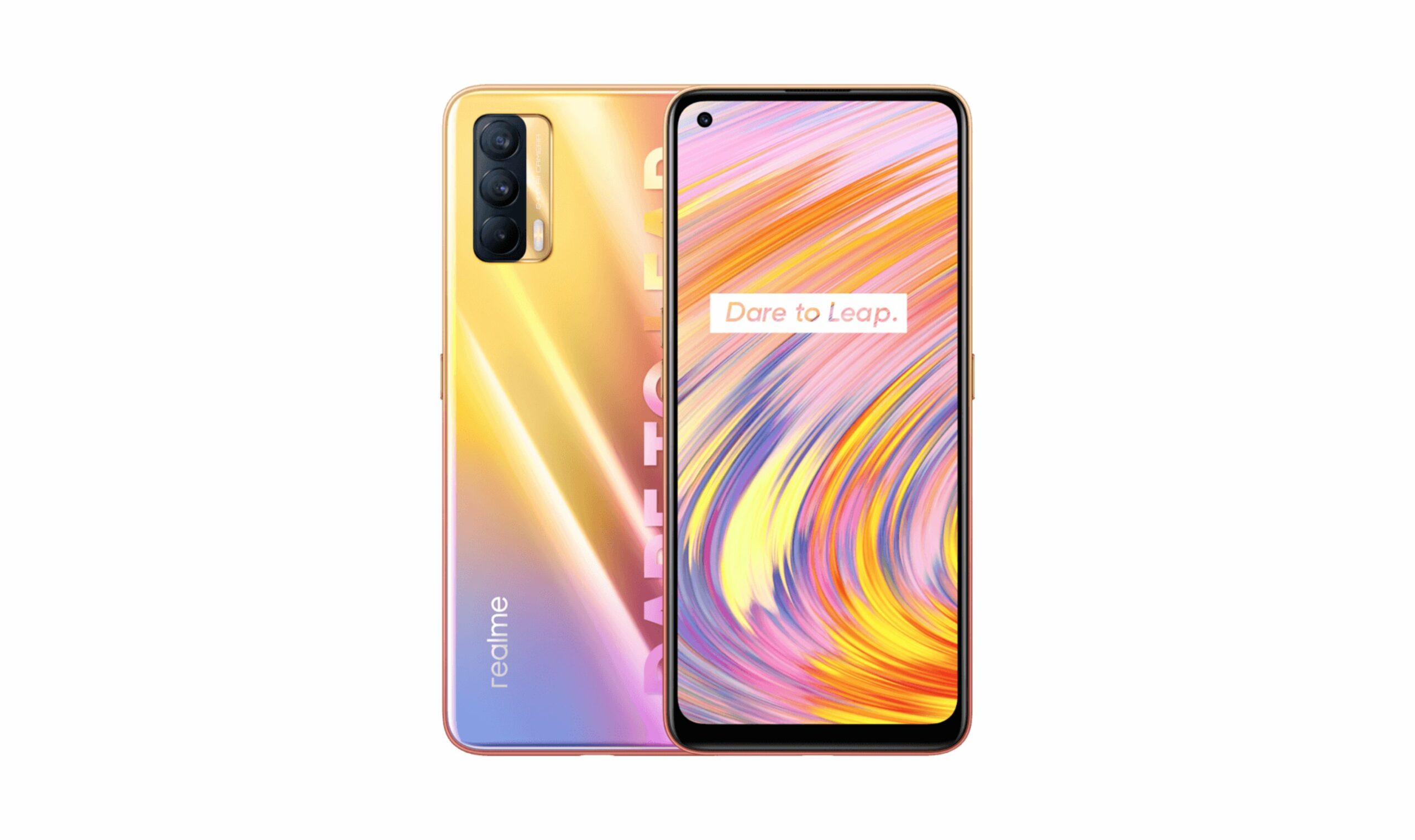 realme V15 5G Koi Front and Rear Featured