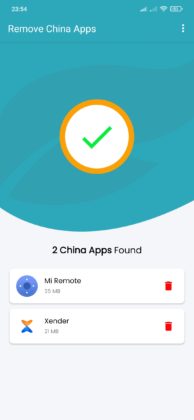 Entfernen Sie China App 04