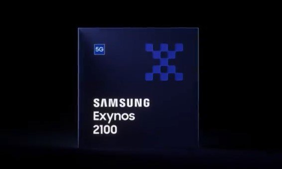 Exynos 2100 in primo piano