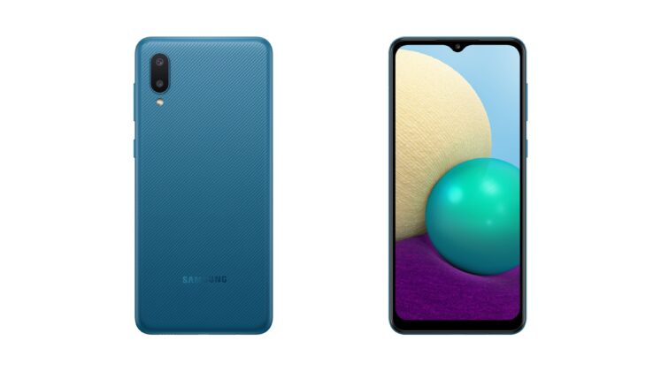 Samsung Galaxy A02 тексас сина боја Избрана