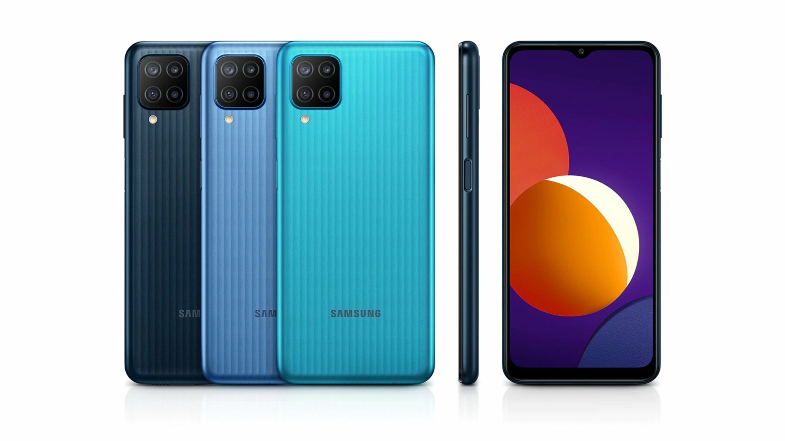 Samsung Galaxy M12 esiletõstetud