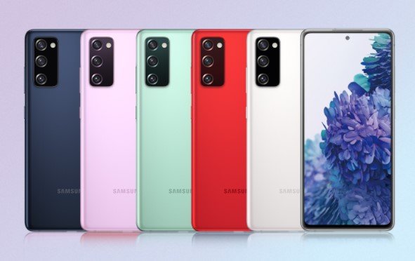 Samsung Galaxy S20 FE 5G krāsu opcijas Ķīnai