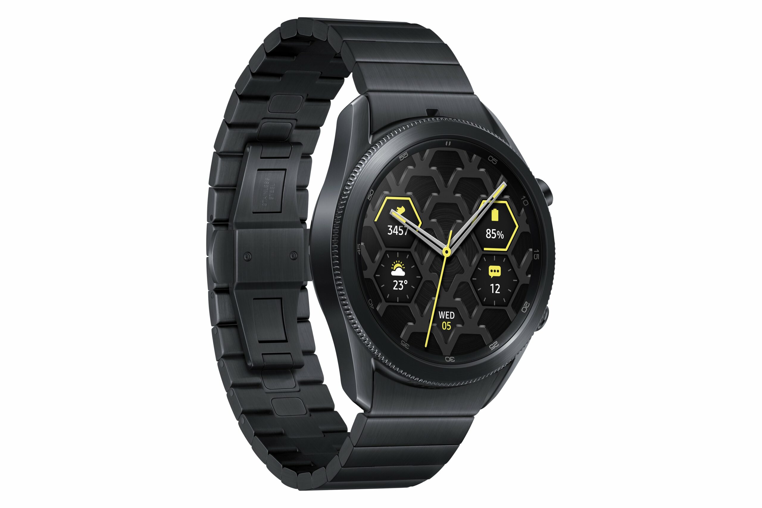 Samsung Galaxy Watch 3 Titanium Uitgelicht