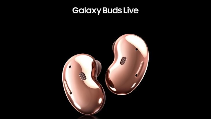 Samsung Galaxy Buds Live em destaque