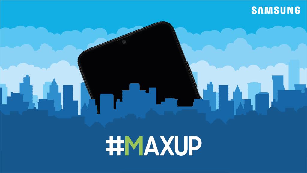 Протекување на постер за закачка на Samsung Galaxy M MAXUP