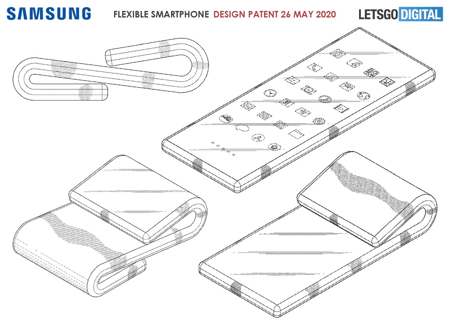 Paten Telefon Pintar Samsung Galaxy Dual Fold