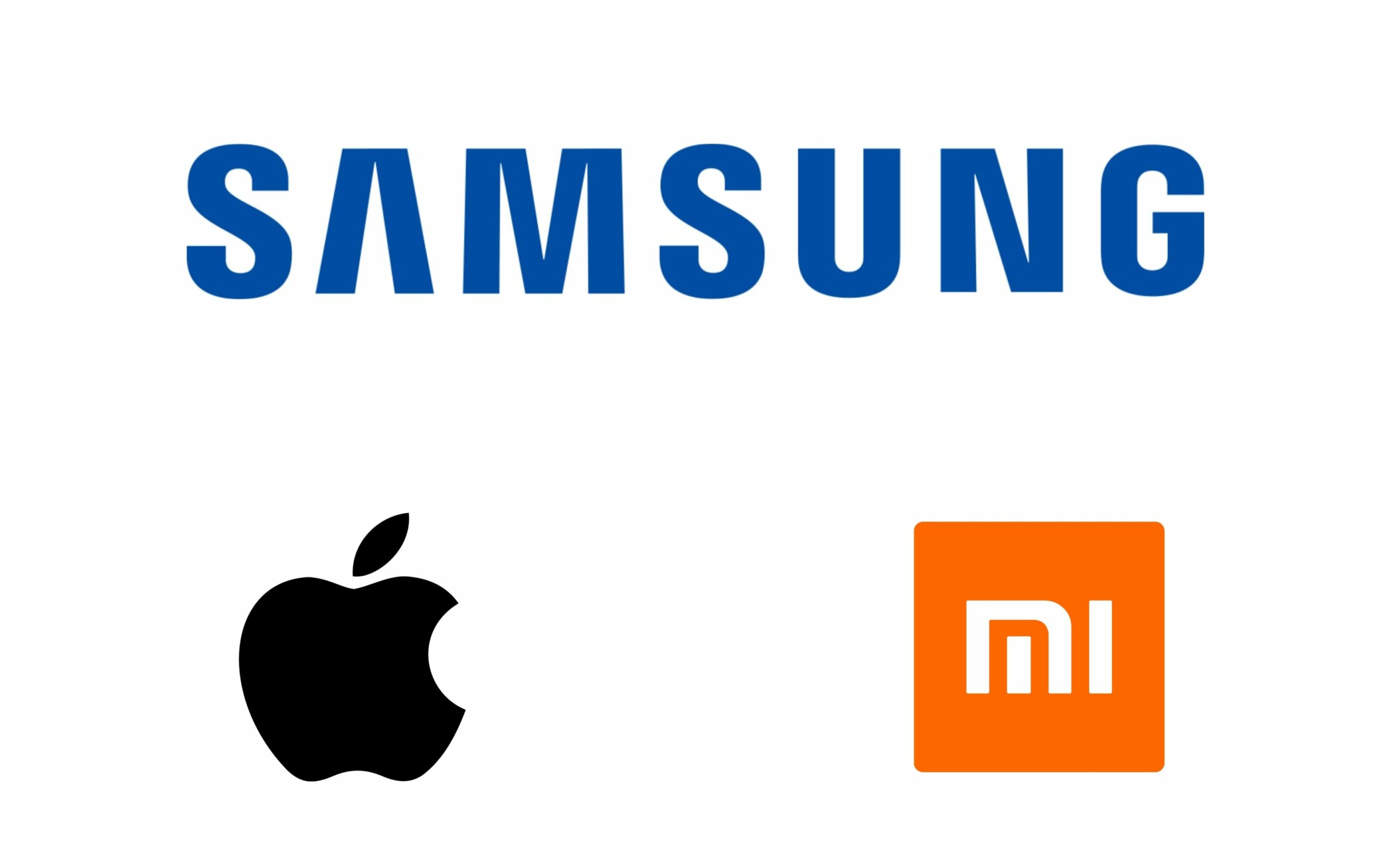 Samsung Apple Xiaomi Logo